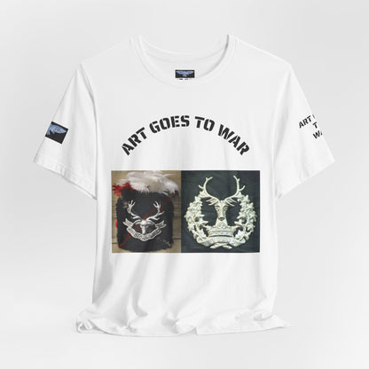 Art Goes to War Graphic Tee — Bold Protest Art T-Shirt - Art goes to War