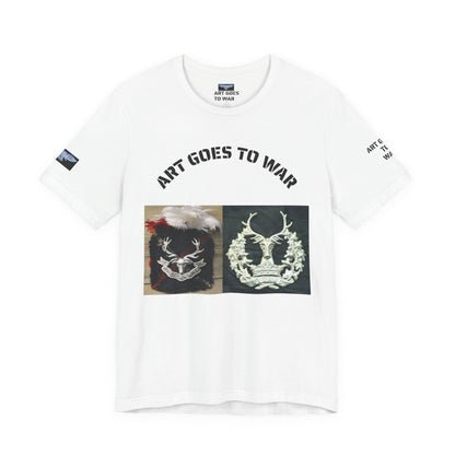 Art Goes to War Graphic Tee — Bold Protest Art T-Shirt - Art goes to War