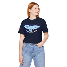 Art Goes to War Graphic Tee — Patriotic Eagle Statement T‑Shirt. Apparel — product photograph