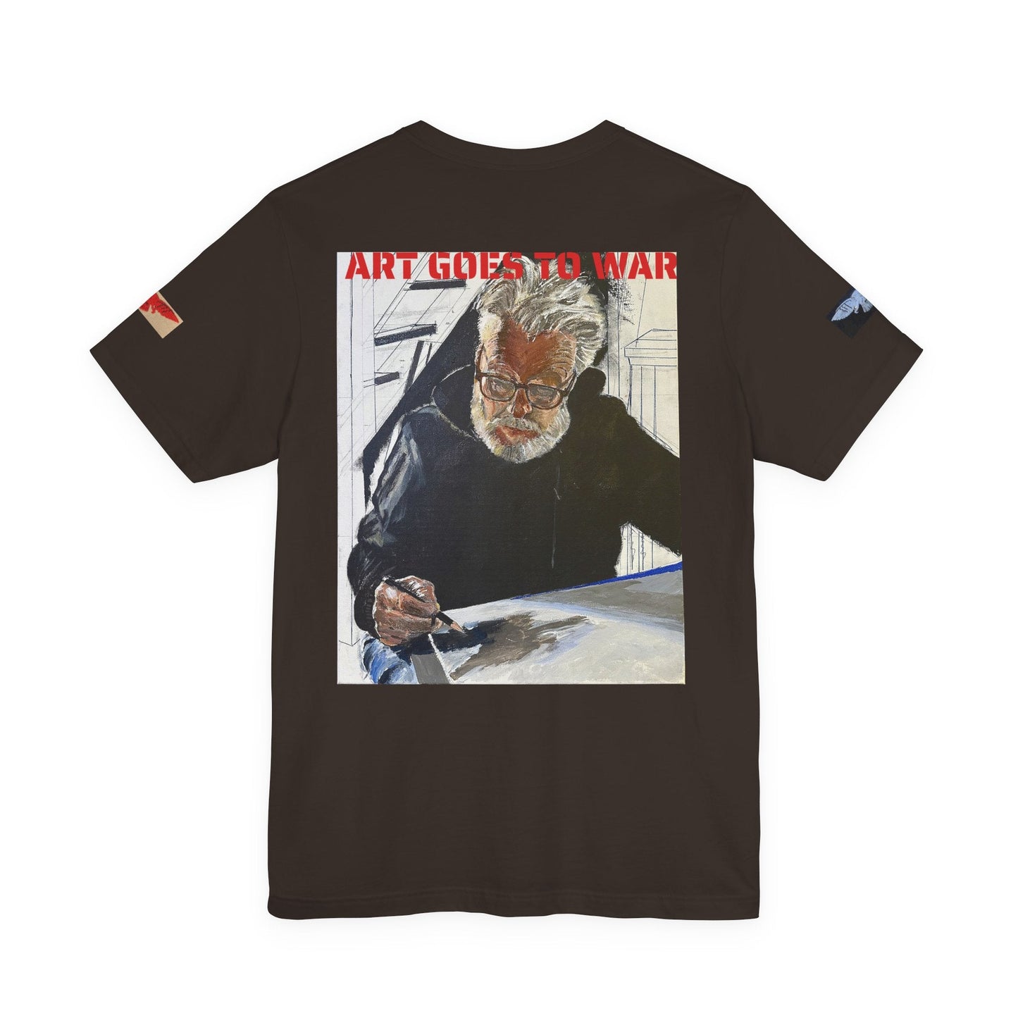Art Goes to War T‑Shirt — Painter Portrait Graphic Tee - Art goes to War