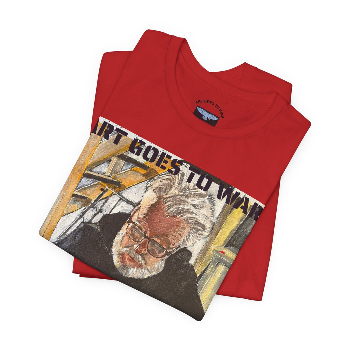 Art Goes to War T‑Shirt — Painter Portrait Graphic Tee - Art goes to War