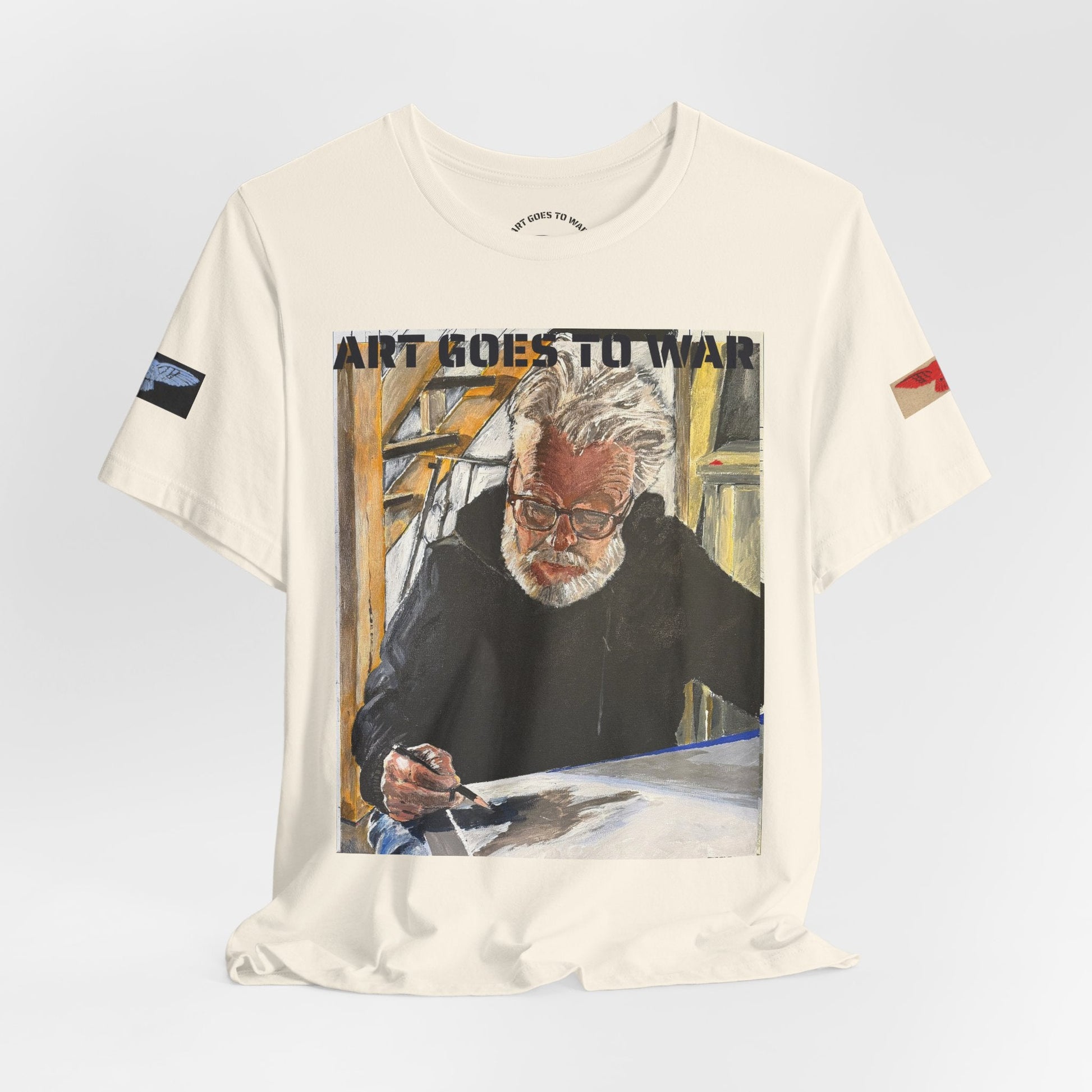 Art Goes to War T‑Shirt — Painter Portrait Graphic Tee - Art goes to War
