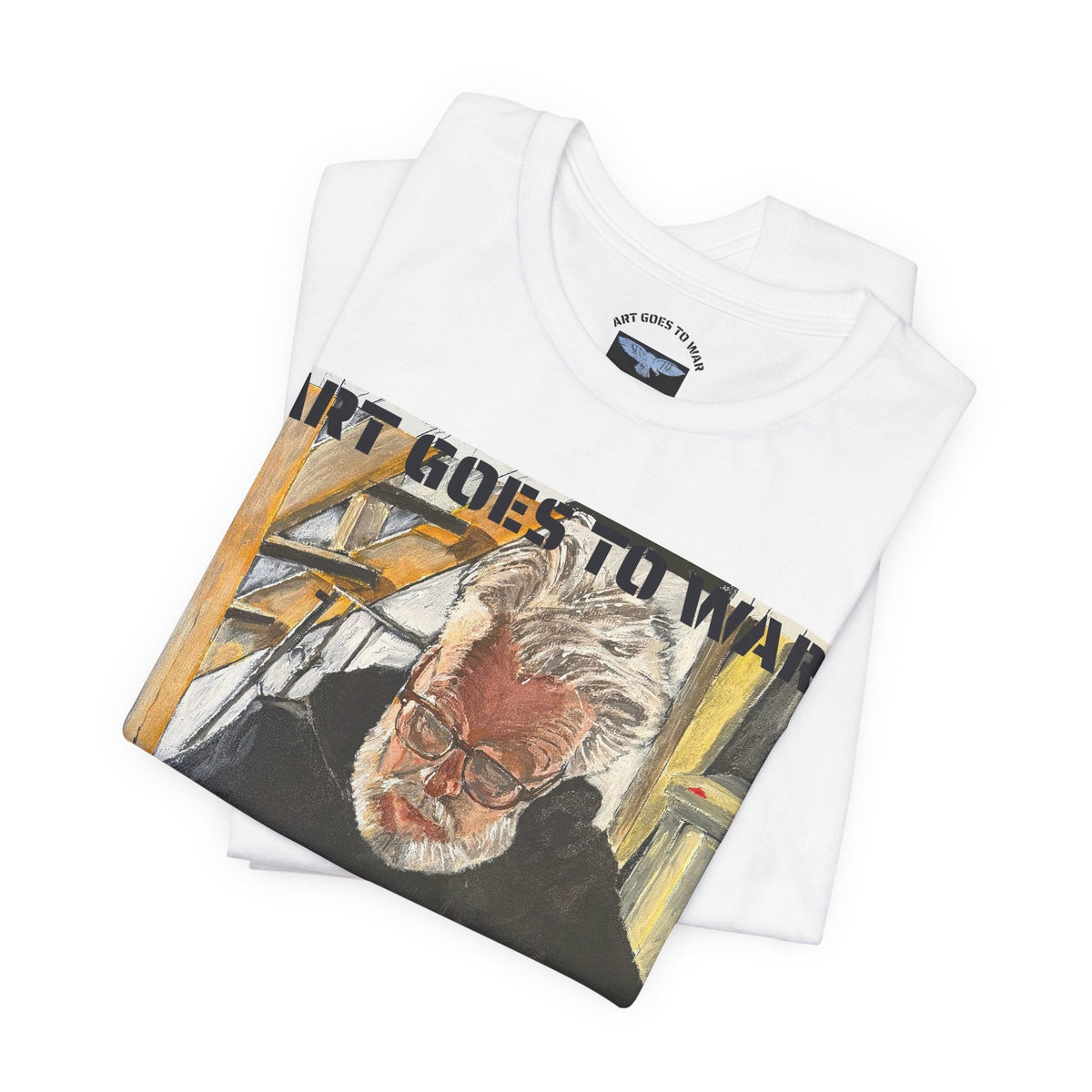 Art Goes to War T‑Shirt — Painter Portrait Graphic Tee - Art goes to War