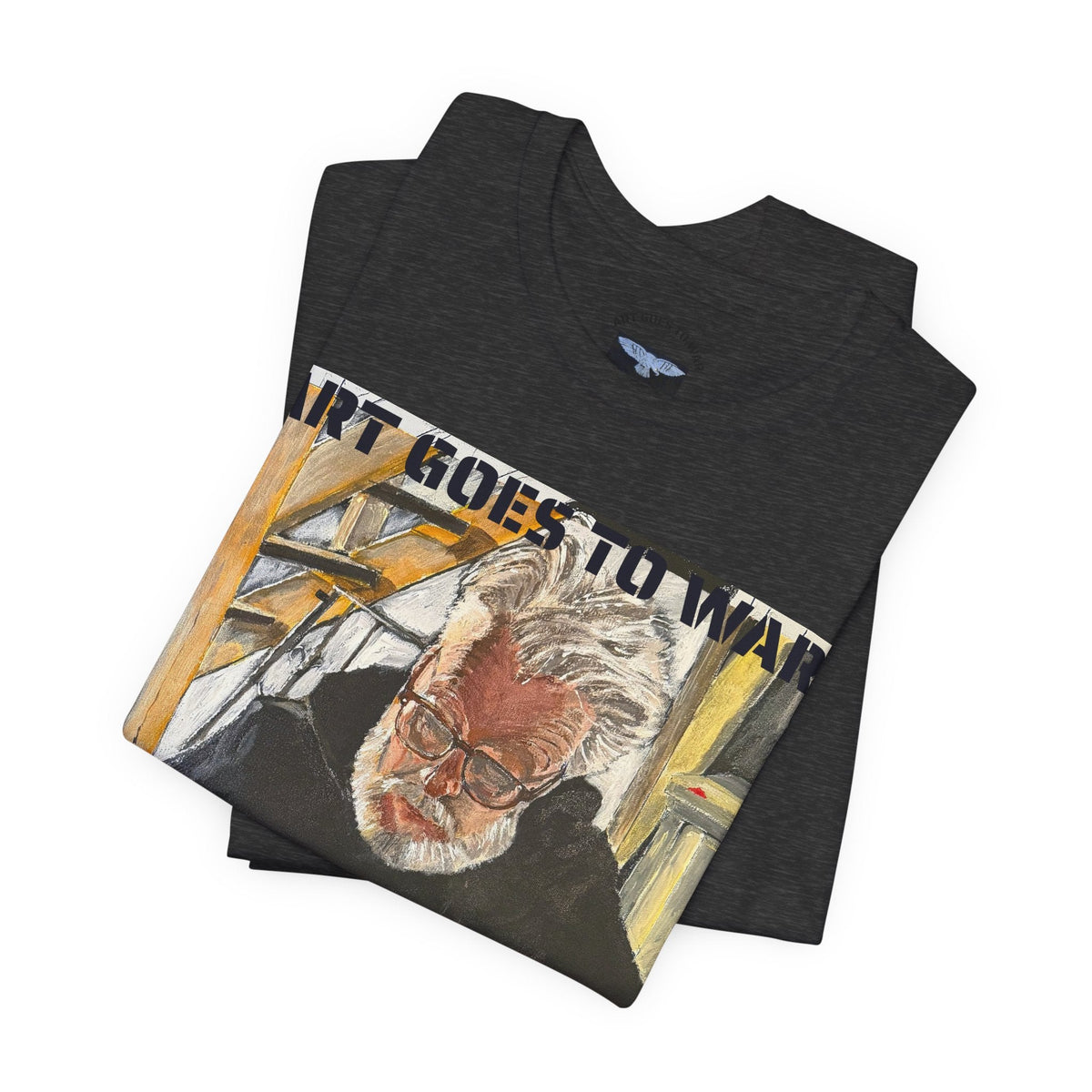 Art Goes to War T‑Shirt — Painter Portrait Graphic Tee - Art goes to War