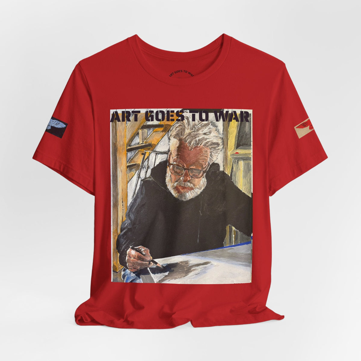 Art Goes to War T‑Shirt — Painter Portrait Graphic Tee - Art goes to War