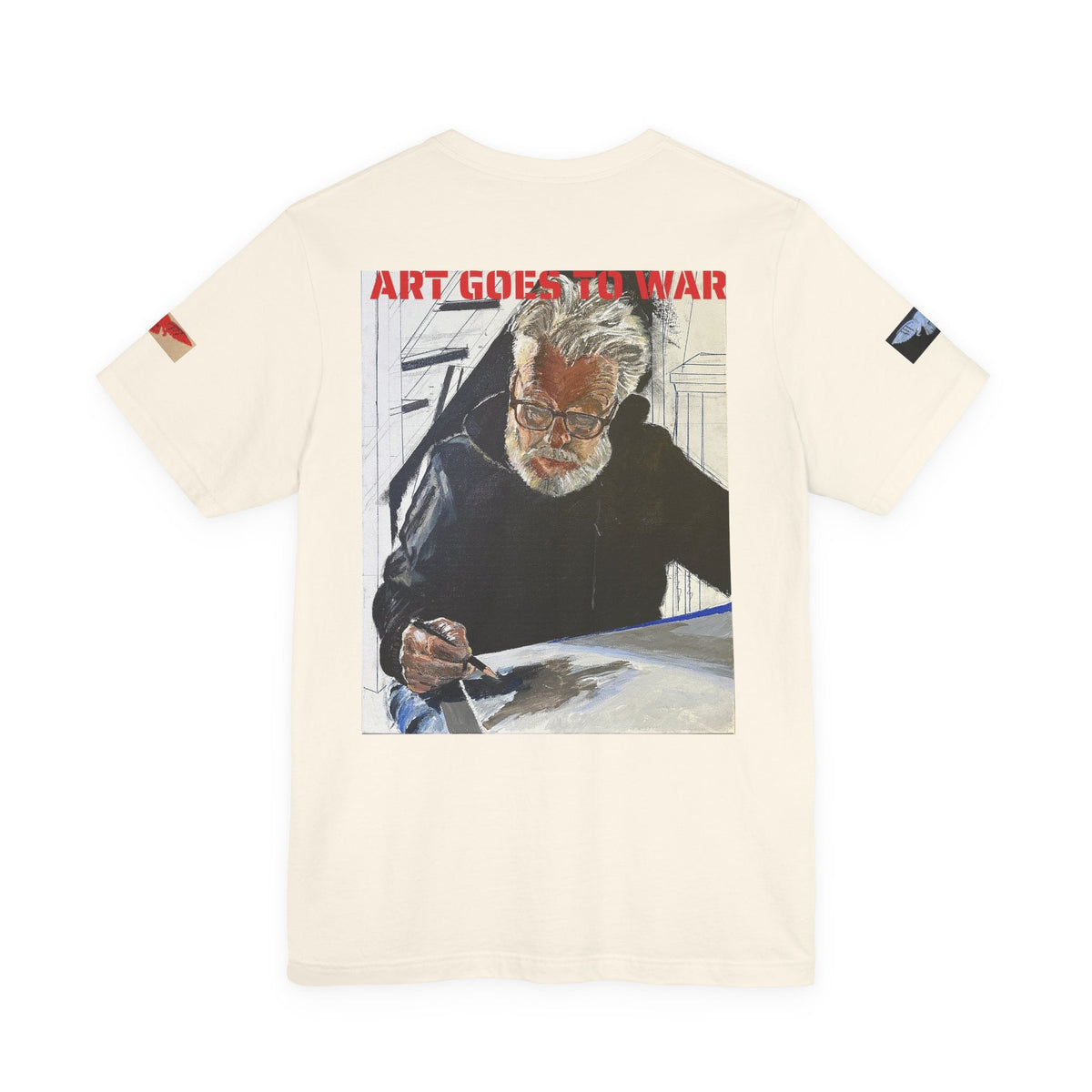 Art Goes to War T‑Shirt — Painter Portrait Graphic Tee - Art goes to War