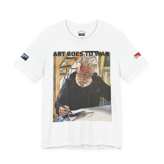 Art Goes to War T‑Shirt — Painter Portrait Graphic Tee - Art goes to War