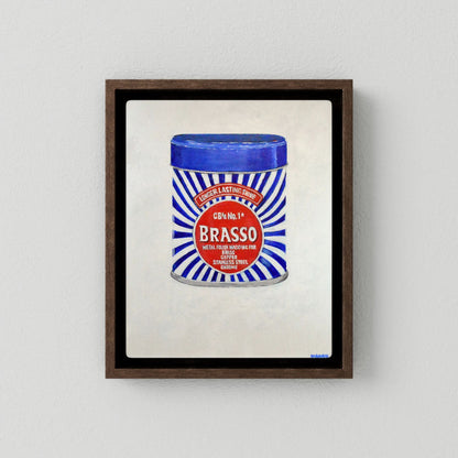 Brasso Metal Polish Wadding For GB's No.1. Art Print - Art goes to War