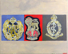 British Armed Services Cap Badges - Insignia - Art goes to War