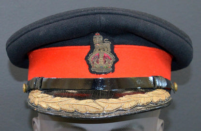 British Army Brigadier Staff Visor Cap. Hawkes & Co. - Art goes to War