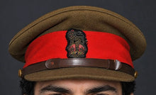 British Army Brigadier Staff WW2 Visor Cap. Photograph - Art goes to War