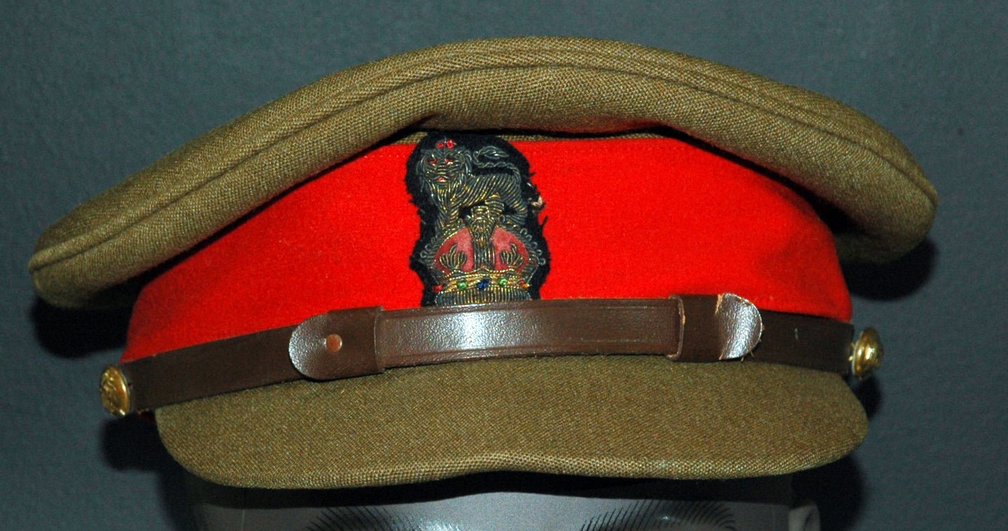 British Army Brigadier Staff WW2 Visor Cap. - Art goes to War