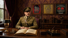 British Army Brigadier Staff WW2 Visor Cap. - Art goes to War