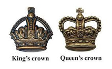 Composite image showing Crowns, King's and Queen's. Victorian to Queen Elizabeth