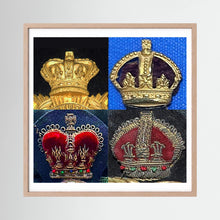 Crowns, King's and Queen's. Victorian to Queen Elizabeth — composite presentation mockup