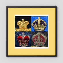Crowns, King's and Queen's. Victorian to Queen Elizabeth — composite presentation mockup