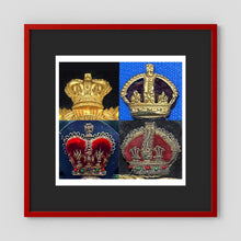 Crowns, King's and Queen's. Victorian to Queen Elizabeth — composite presentation mockup