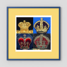 Crowns, King's and Queen's. Victorian to Queen Elizabeth — composite presentation mockup