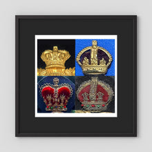Crowns, King's and Queen's. Victorian to Queen Elizabeth — composite presentation mockup