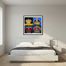Crowns, King's and Queen's. Victorian to Queen Elizabeth — composite presentation mockup