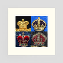 Crowns, King's and Queen's. Victorian to Queen Elizabeth — composite presentation mockup