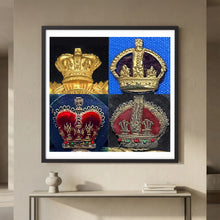 Crowns, King's and Queen's. Victorian to Queen Elizabeth — composite presentation mockup