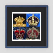 Crowns, King's and Queen's. Victorian to Queen Elizabeth — composite presentation mockup