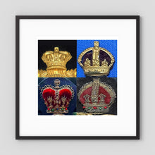 Crowns, King's and Queen's. Victorian to Queen Elizabeth — composite presentation mockup