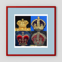 Crowns, King's and Queen's. Victorian to Queen Elizabeth — composite presentation mockup