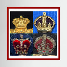 Crowns, King's and Queen's. Victorian to Queen Elizabeth — composite presentation mockup