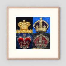 Crowns, King's and Queen's. Victorian to Queen Elizabeth — composite presentation mockup