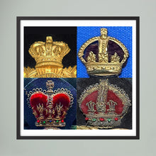 Crowns, King's and Queen's. Victorian to Queen Elizabeth — composite presentation mockup