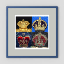 Crowns, King's and Queen's. Victorian to Queen Elizabeth — composite presentation mockup