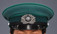 Photograph of East German Volkpolizei (People's Police), Visor Cap, January 1989