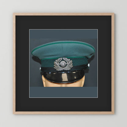 East Germany, Border Guard Cap, January 1989. Photograph - Art goes to War