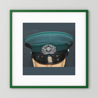 East Germany, Border Guard Cap, January 1989. Photograph - Art goes to War
