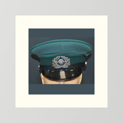 East Germany, Border Guard Cap, January 1989. Photograph - Art goes to War