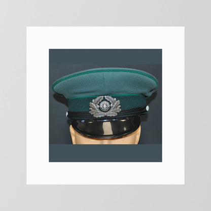 East Germany, Border Guard Cap, January 1989. Photograph - Art goes to War
