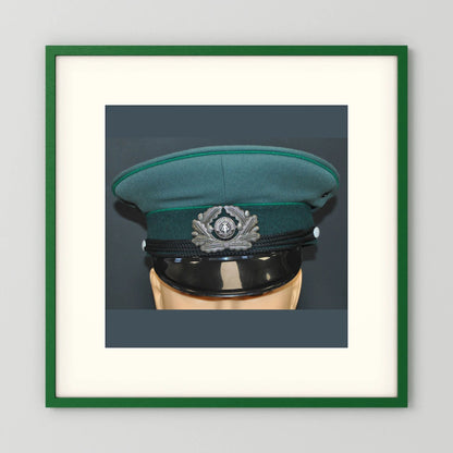 East Germany, Border Guard Cap, January 1989. Photograph - Art goes to War