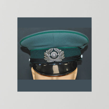 East Germany, Border Guard Cap, January 1989. Photograph - Art goes to War