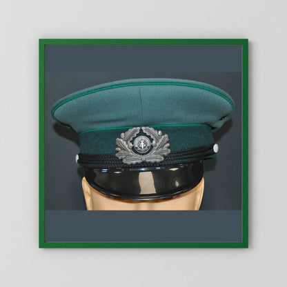 East Germany, Border Guard Cap, January 1989. Photograph - Art goes to War