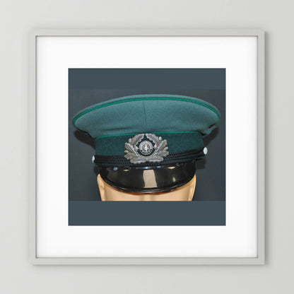 East Germany, Border Guard Cap, January 1989. Photograph - Art goes to War
