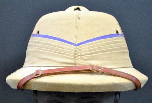 Foreign Service Helmet, Robert Lighton, non-military , made in India - Art goes to War