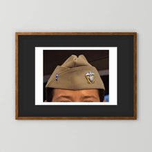Garrison Cap or Side Cap. Lieutenant, Junior Grade, 2026 — photograph presentation mockup
