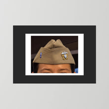 Garrison Cap or Side Cap. Lieutenant, Junior Grade, 2026 — photograph presentation mockup