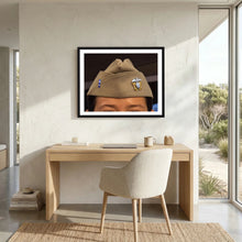 Garrison Cap or Side Cap. Lieutenant, Junior Grade, 2026 — photograph presentation mockup