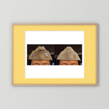 Garrison Caps United States Navy — composite presentation mockup