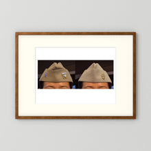 Garrison Caps United States Navy — composite presentation mockup