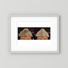 Garrison Caps United States Navy — composite presentation mockup