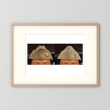 Garrison Caps United States Navy — composite presentation mockup